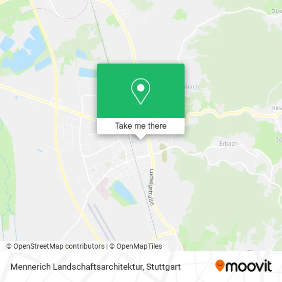Карта Mennerich Landschaftsarchitektur
