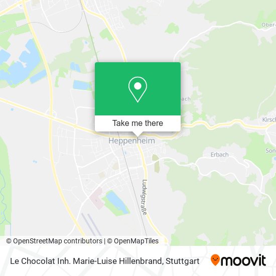 Le Chocolat Inh. Marie-Luise Hillenbrand map