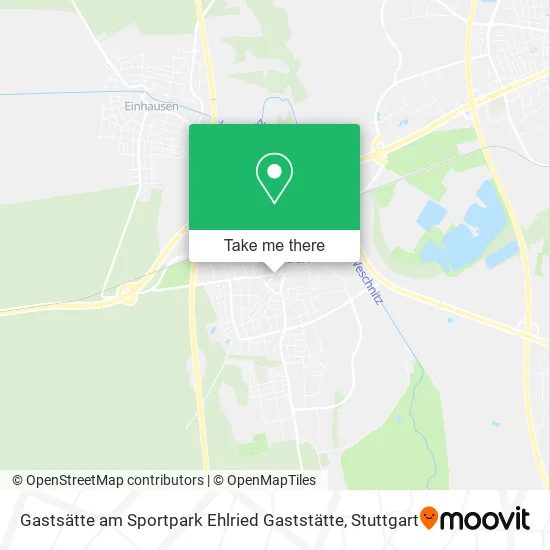 Gastsätte am Sportpark Ehlried Gaststätte map