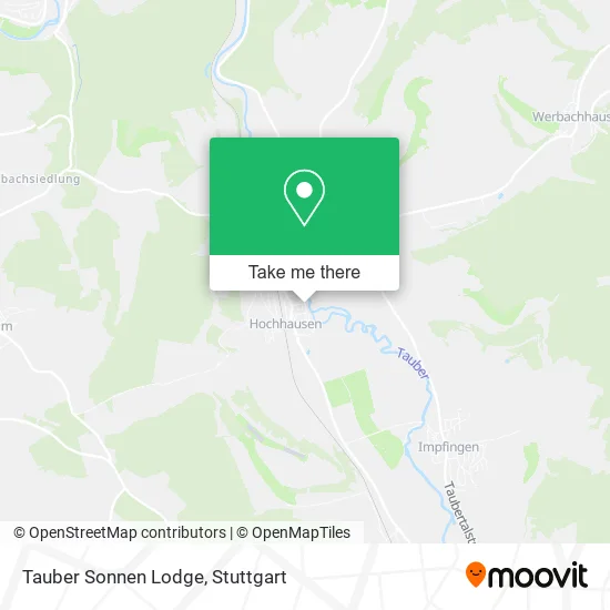 Карта Tauber Sonnen Lodge