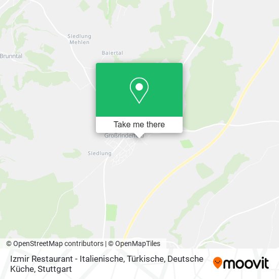 Izmir Restaurant - Italienische, Türkische, Deutsche Küche map