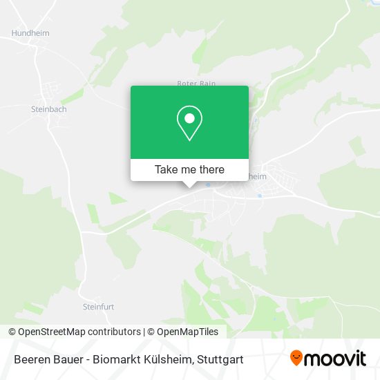 Beeren Bauer - Biomarkt Külsheim map