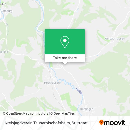 Kreisjagdverein Tauberbischofsheim map
