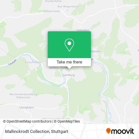 Mallinckrodt Collection map
