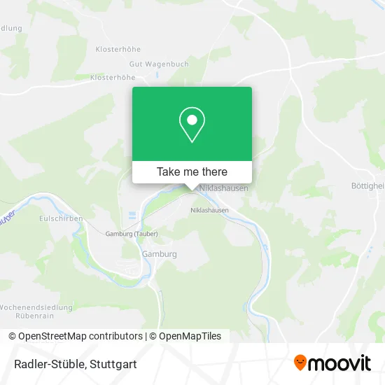 Карта Radler-Stüble