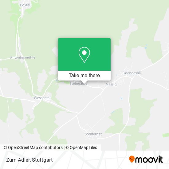 Карта Zum Adler
