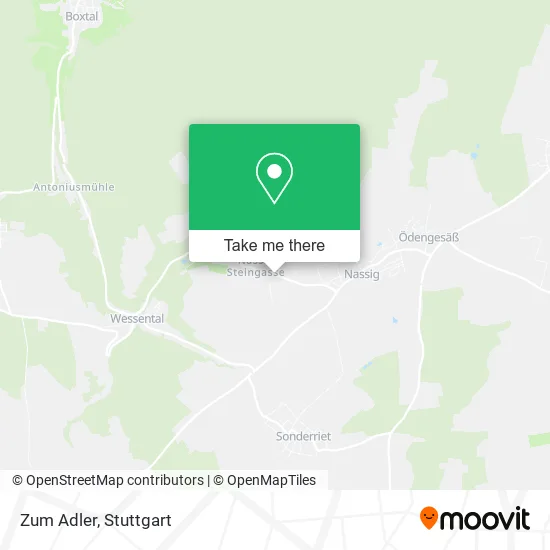 Карта Zum Adler