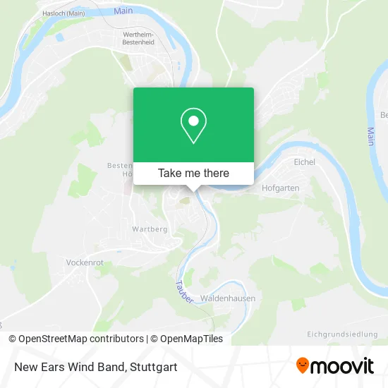 New Ears Wind Band map
