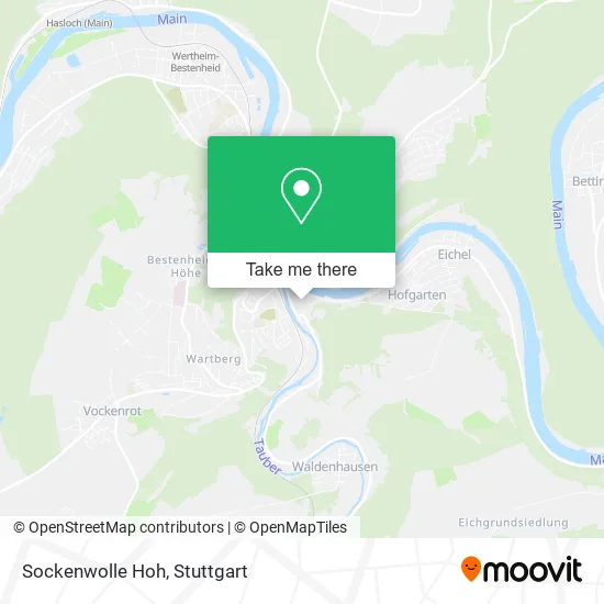 Карта Sockenwolle Hoh