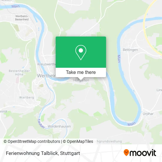 Карта Ferienwohnung Talblick
