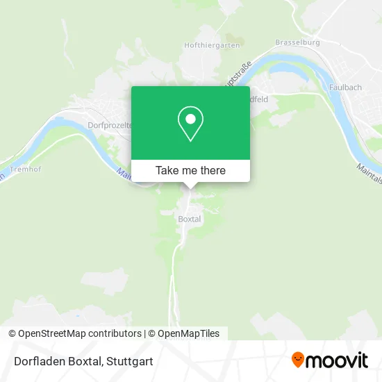 Карта Dorfladen Boxtal