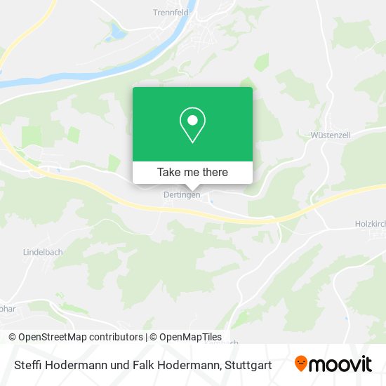 Steffi Hodermann und Falk Hodermann map