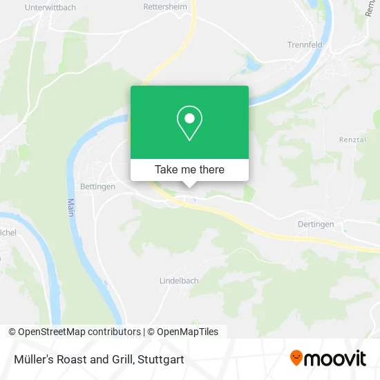 Карта Müller's Roast and Grill