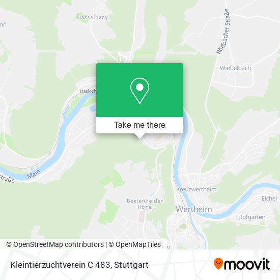 Kleintierzuchtverein C 483 map