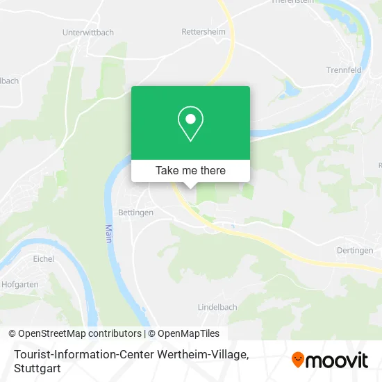 Карта Tourist-Information-Center Wertheim-Village