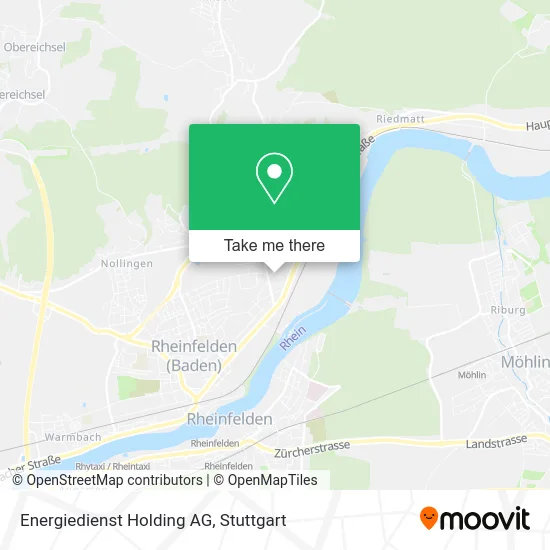 Карта Energiedienst Holding AG