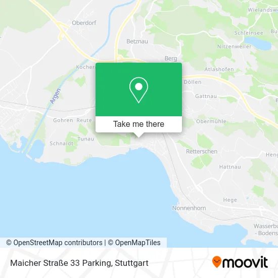 Карта Maicher Straße 33 Parking