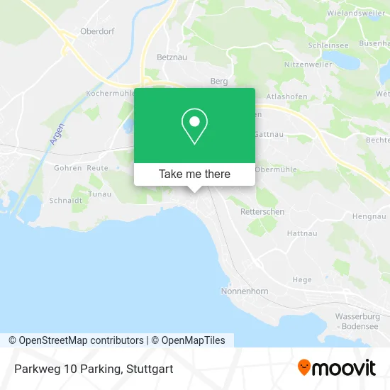 Карта Parkweg 10 Parking