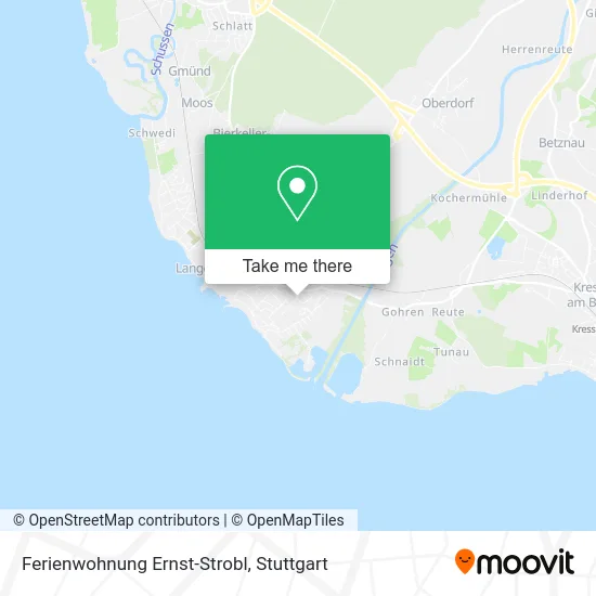 Карта Ferienwohnung Ernst-Strobl