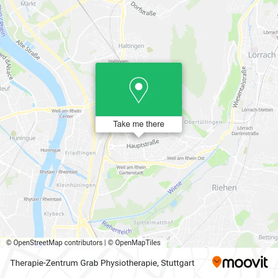 Карта Therapie-Zentrum Grab Physiotherapie