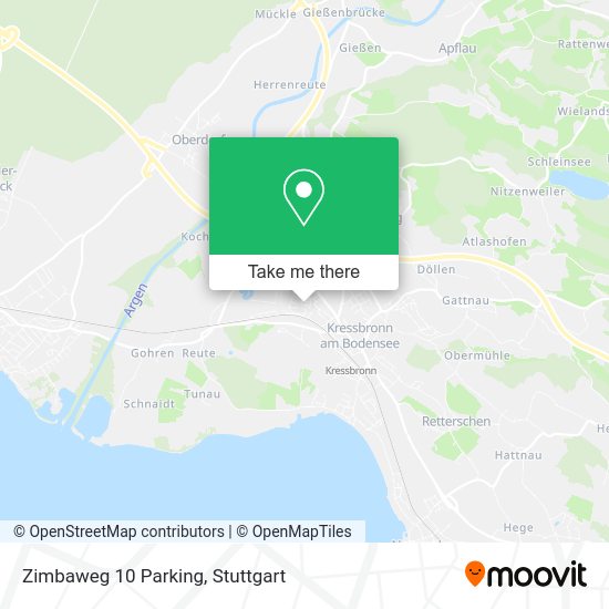 Карта Zimbaweg 10 Parking