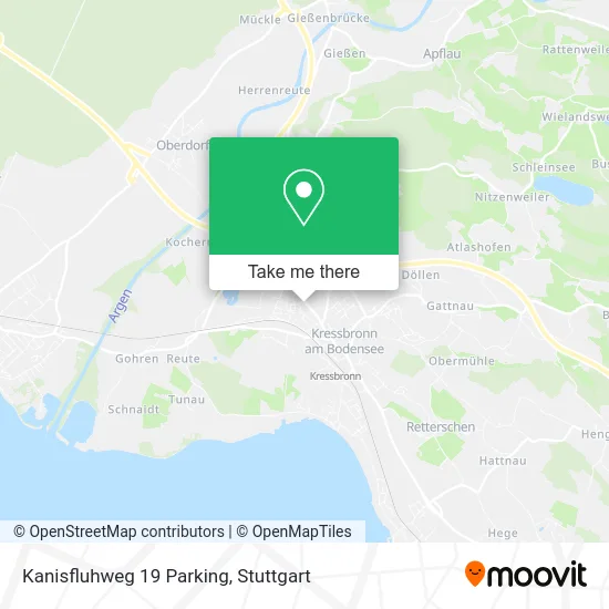 Карта Kanisfluhweg 19 Parking