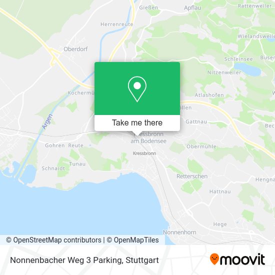 Карта Nonnenbacher Weg 3 Parking