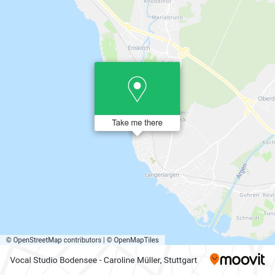 Карта Vocal Studio Bodensee - Caroline Müller