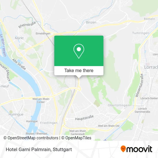Карта Hotel Garni Palmrain
