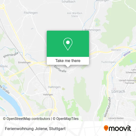 Карта Ferienwohnung Jolene
