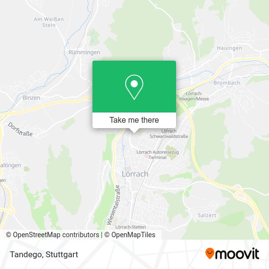 Карта Tandego