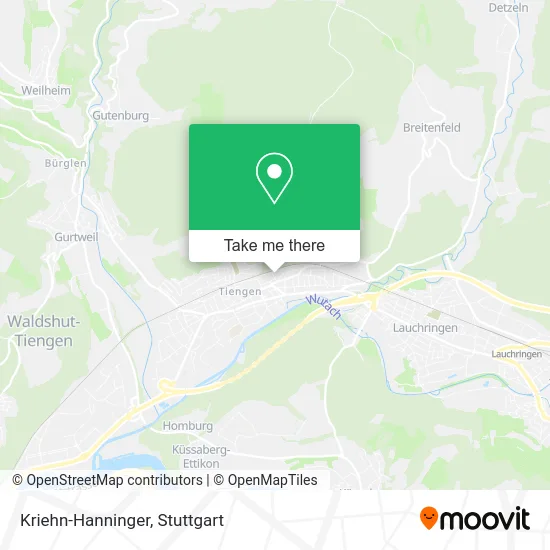 Карта Kriehn-Hanninger