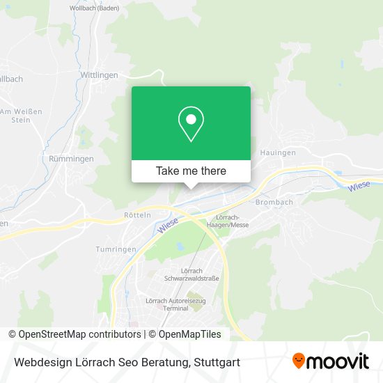 Карта Webdesign Lörrach Seo Beratung