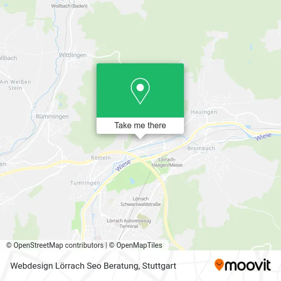 Карта Webdesign Lörrach Seo Beratung