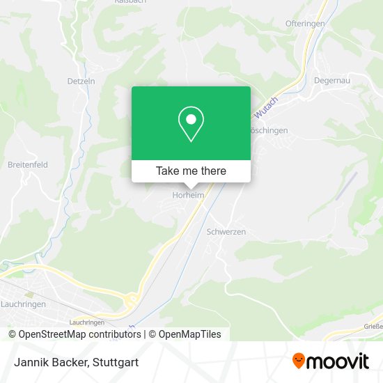 Jannik Backer map
