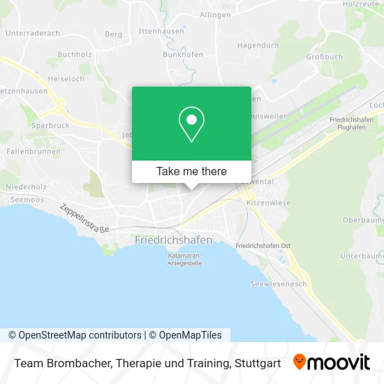 Карта Team Brombacher, Therapie und Training