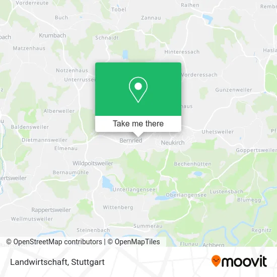 Карта Landwirtschaft