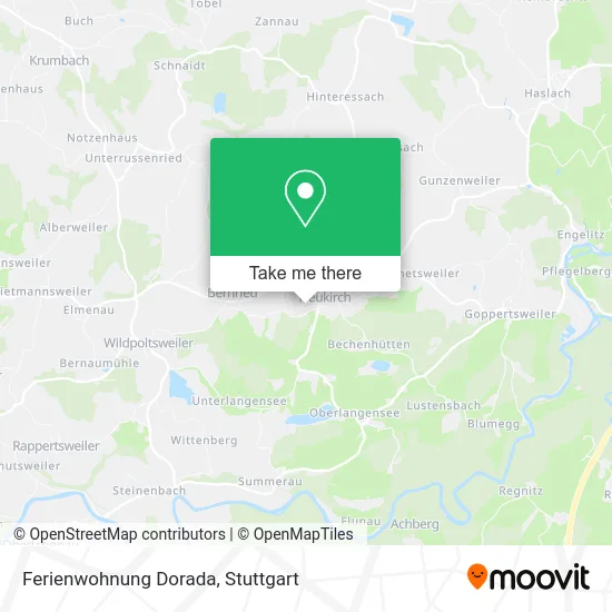 Карта Ferienwohnung Dorada