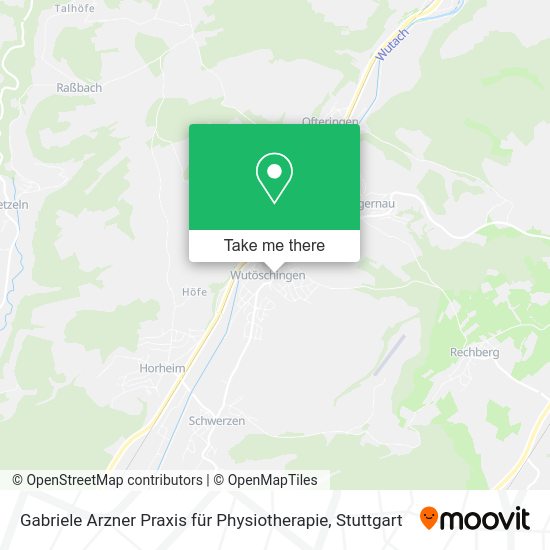 Карта Gabriele Arzner Praxis für Physiotherapie