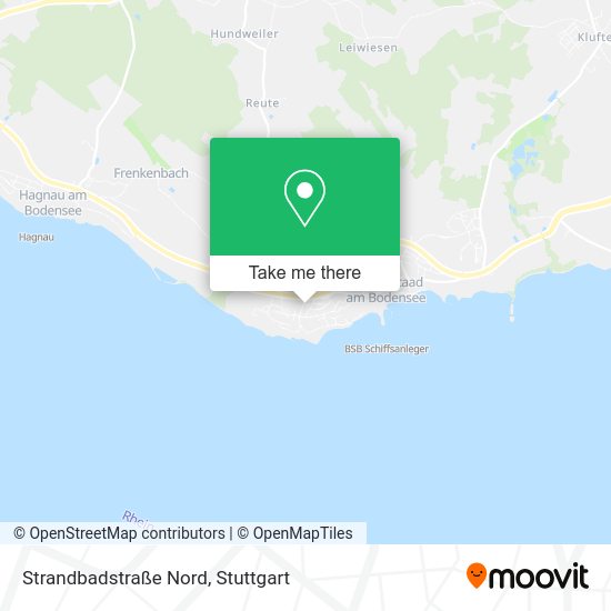 Карта Strandbadstraße Nord