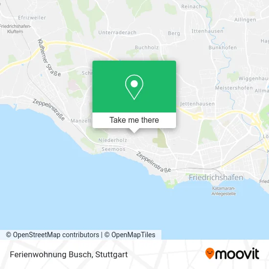 Карта Ferienwohnung Busch