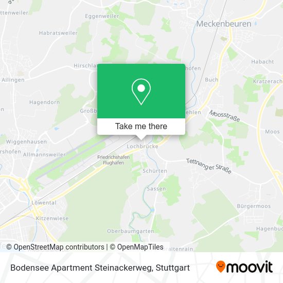 Карта Bodensee Apartment Steinackerweg