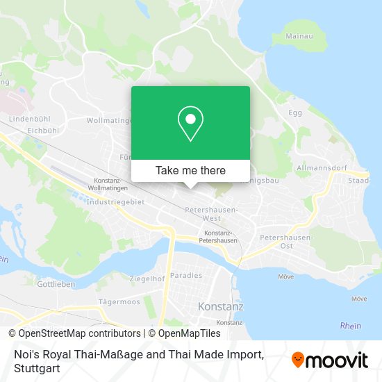 Карта Noi's Royal Thai-Maßage and Thai Made Import