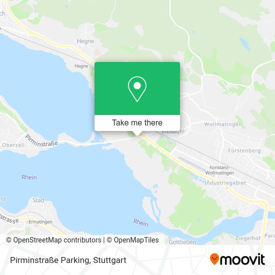 Карта Pirminstraße Parking