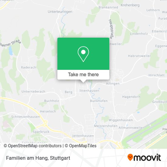 Карта Familien am Hang