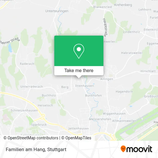 Карта Familien am Hang