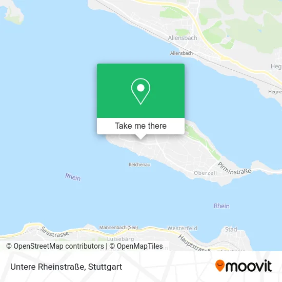 Карта Untere Rheinstraße