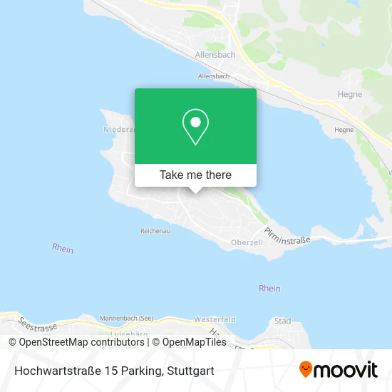 Карта Hochwartstraße 15 Parking