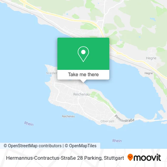 Карта Hermannus-Contractus-Straße 28 Parking