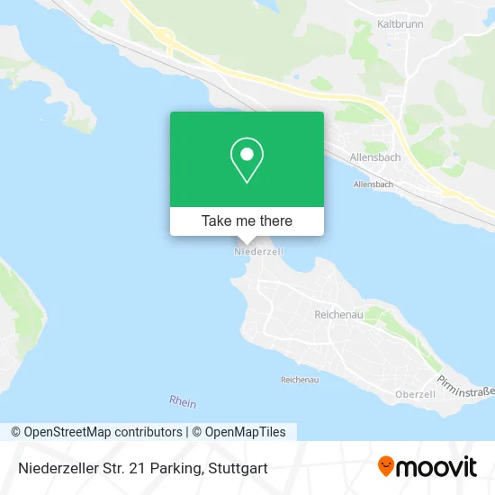 Карта Niederzeller Str. 21 Parking